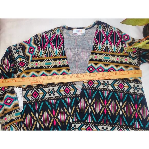 NWT LulaRoe Sarah S Cardigan Duster Long Sweater Open Front Pockets Womens Top - Picture 4 of 6